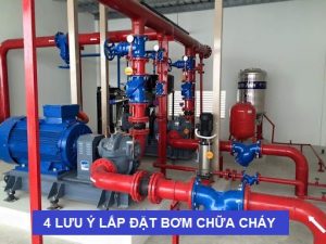 lắp đặt máy bơm chữa cháy