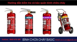 bảo quản bình chữa cháy