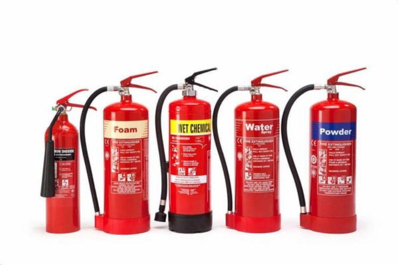 Các loại bình chữa cháy Các loại bình chữa cháy