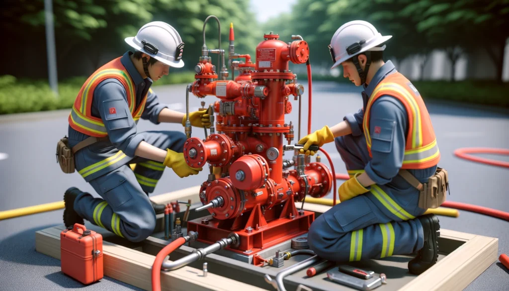 Khi phát hiện sự cố trong quá trình kiểm tra máy bơm chữa cháy động cơ diesel, Khi phát hiện sự cố trong quá trình kiểm tra máy bơm chữa cháy động cơ diesel,