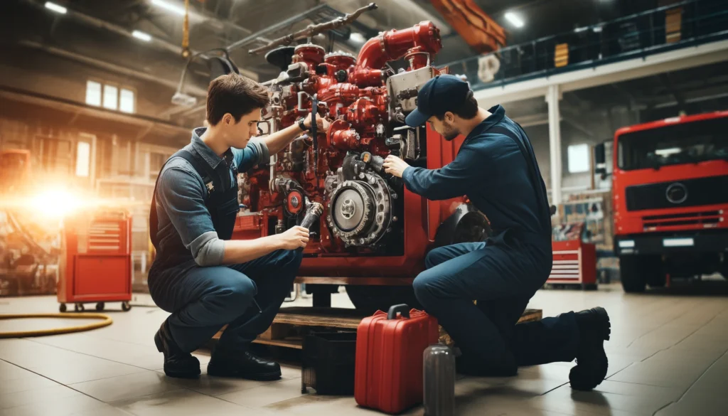 Bảo trì máy bơm cứu hỏa đều đặn giúp đảm bảo máy hoạt động với hiệu suất tối ưu Bảo trì máy bơm cứu hỏa đều đặn giúp đảm bảo máy hoạt động với hiệu suất tối ưu