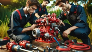 Bảo trì máy bơm cứu hỏa