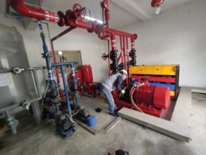 bảo trì máy bơm cứu hỏa