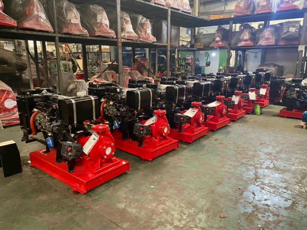 Nhu cầu mua máy bơm chữa cháy tại TP.HCM tăng cao Nhu cầu mua máy bơm chữa cháy tại TP.HCM tăng cao